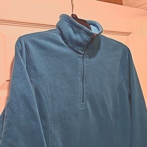 Lands'' End Women's Quarter Zip Fleece - size Medium